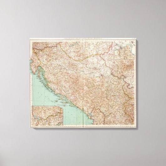 7778ユーゴスラビア キャンバスプリント (正面)