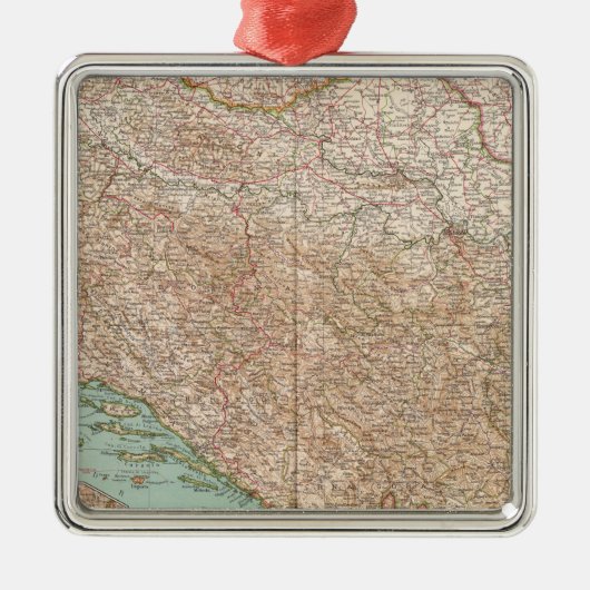 7778ユーゴスラビア メタルオーナメント (正面)