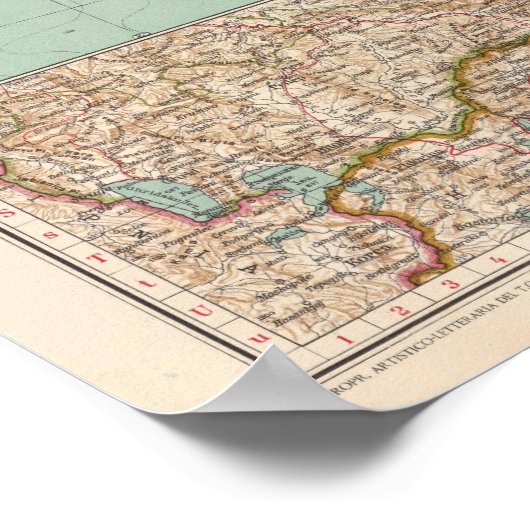 7778 Yugoslavia ポスター (角)