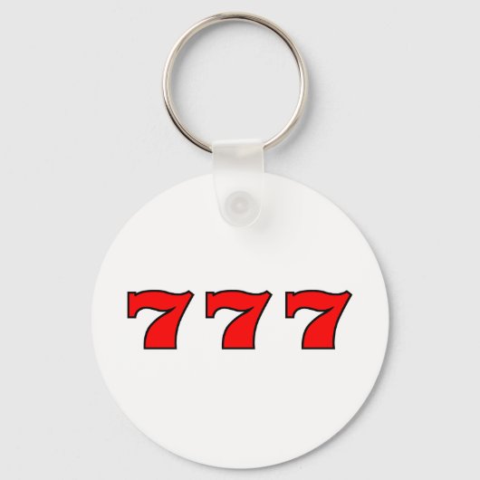 777 キーホルダー (正面)