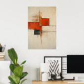 779抽象芸術 ポスター (ホームオフィス)