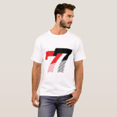 77 モダンスポーツデザイン Tシャツ (正面フル)