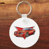 77-78赤い火鳥TA キーホルダー (正面)