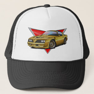 77-78金ゴールドFirebird キャップ