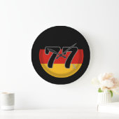 77 Deutschland Generation X ラージ壁時計 (ホーム)