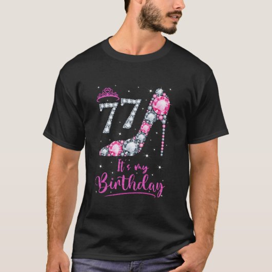 77 It'S My K High Heel 77Th Tシャツ (正面)