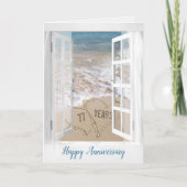 77th Anniversary Beach Hearts カード (正面)