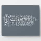 78プエブロス1プエルトリコ フォトプラーク (正面)