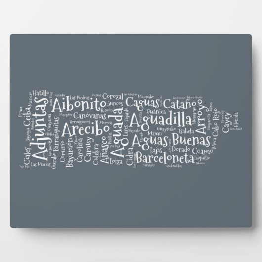 78プエブロス1プエルトリコ フォトプラーク (正面)