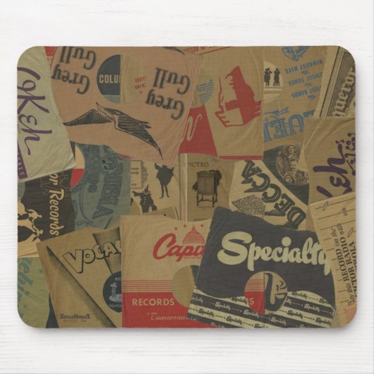 78本のrpmの記録的な袖 マウスパッド (正面)