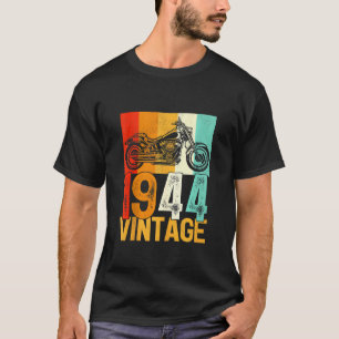 78歳レトロバイクヴィンテージ1944 78th Bi Tシャツ