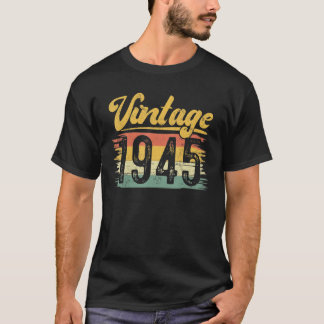 78歳ヴィンテージ1945年78誕生日 Tシャツ
