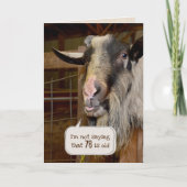 78誕生日オールド カード (正面)