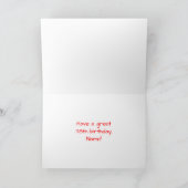 78誕生日:おもしろい、お祝カラフルい花火 カード (内部)