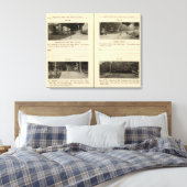 78689ブロードウェイと230th St Dobbsフェリー キャンバスプリント (インサイチュ (寝室))