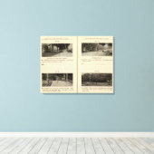 78689ブロードウェイと230th St Dobbsフェリー キャンバスプリント (インサイチュ (ウッドフロア))