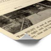 78689ブロードウェイと230th St Dobbsフェリー ポスター (角)