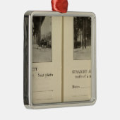 78689ブロードウェイ及び230th St Dobbsフェリー メタルオーナメント (右)