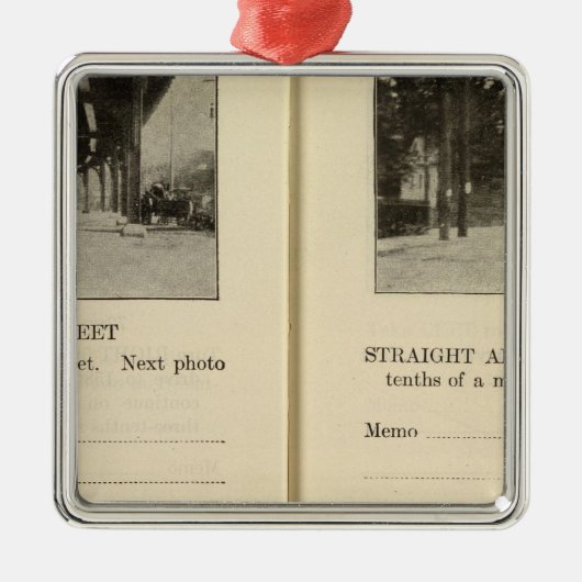 78689ブロードウェイ及び230th St Dobbsフェリー メタルオーナメント (正面)