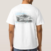787Bルマン車 Tシャツ (裏面)