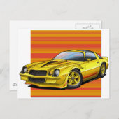 78-81カマロ ポストカード (正面/裏面)