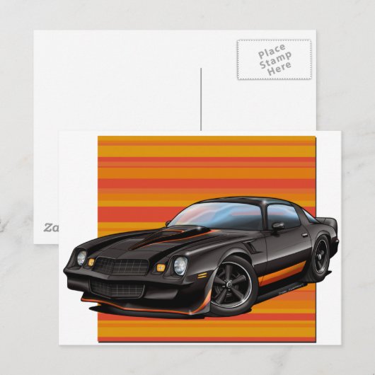 78-81カマロ ポストカード (正面/裏面)