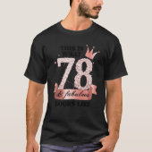 78 & Fabulous I Rose And White Party Group Candid  Tシャツ (正面)