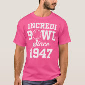 78 Year Old Bowler Bowling 1947 78Th Birthday Tシャツ (正面)