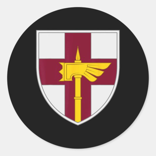 78th Airborne Ault Regiment (ukraine) Ukrainian Mi ラウンドシール (正面)