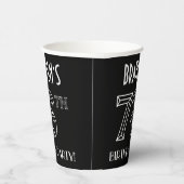 78th Birthday Party:アールデコスタイル+名前をカスタムする 紙コップ (右)