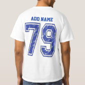 79カスタムジャージー Tシャツ (裏面)