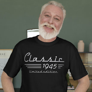 79スタイリッシュ番目の誕生日の自動オーナクラシック、1945 Tシャツ