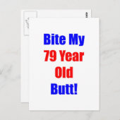 79バイトマイお尻 ポストカード (正面/裏面)