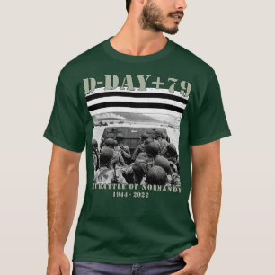 79周年記念第2次世界大戦Dデー連合上陸フランス1 Tシャツ