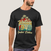 79歳のヴィンテージ1943年の誕生日パーティーの男性 Tシャツ (正面)