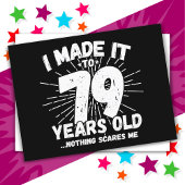 79歳皮肉ミームおもしろい79誕生日 ポストカード