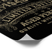 79 Year Old 79th Bday November 1946 Limited Editio ポスター (角)