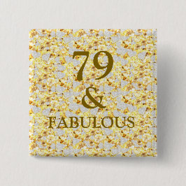 79th Birthday  缶バッジ