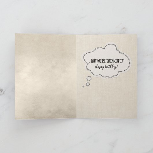 79th Birthday Humor Young Boys With Baseball Bats  カード (内部)