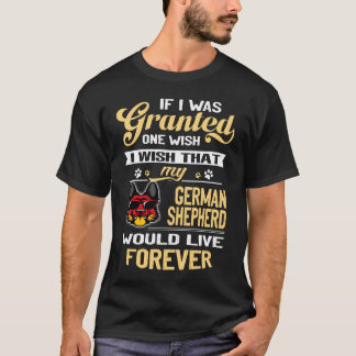7 もし願いが一つだけ叶うなら 私のドイツ Tシャツ
