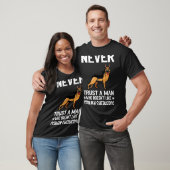 7 ジャーマンシェパード好きじゃない男は信用するな Tシャツ (ユニセックス)