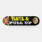 7¾"デッキ スケートボード HAUL & PULL UP (横)