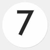 7 ラウンドシール (正面)