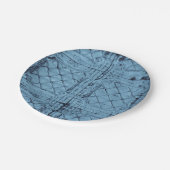 7"ラウンド紙プレート素朴TINパネル天井コーナー ペーパープレート (アングル)