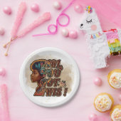 7"ラウンド紙プレート – 女の子、こ得れ！ ペーパープレート (パーティー)