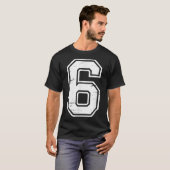 7 数字 67 シックス セブン ミーム Tシャツ (正面フル)
