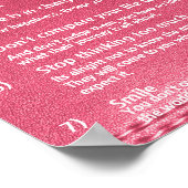 7（鳥）ショウジョウコウカンチョウ規則LIFE ポスター (角)