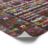 7(鳥)ショウジョウコウカンチョウ規則LIFE ポスター (角)