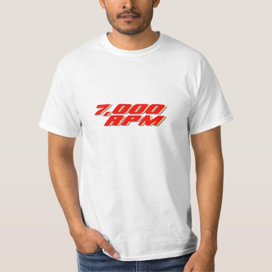 7,000 RPM Tシャツ (正面)