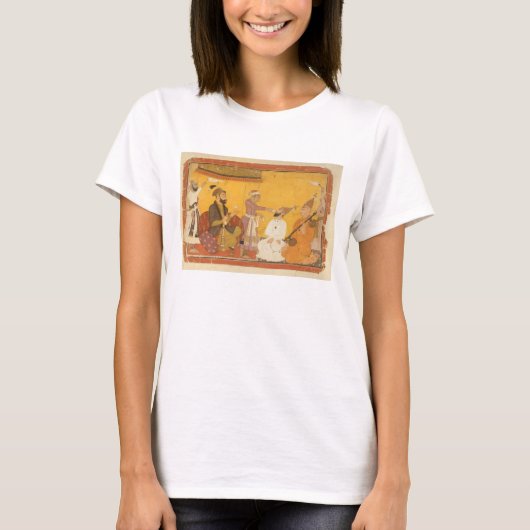 7.110/359ゴサイン・ナラヤンは薬を飲む Tシャツ (正面)